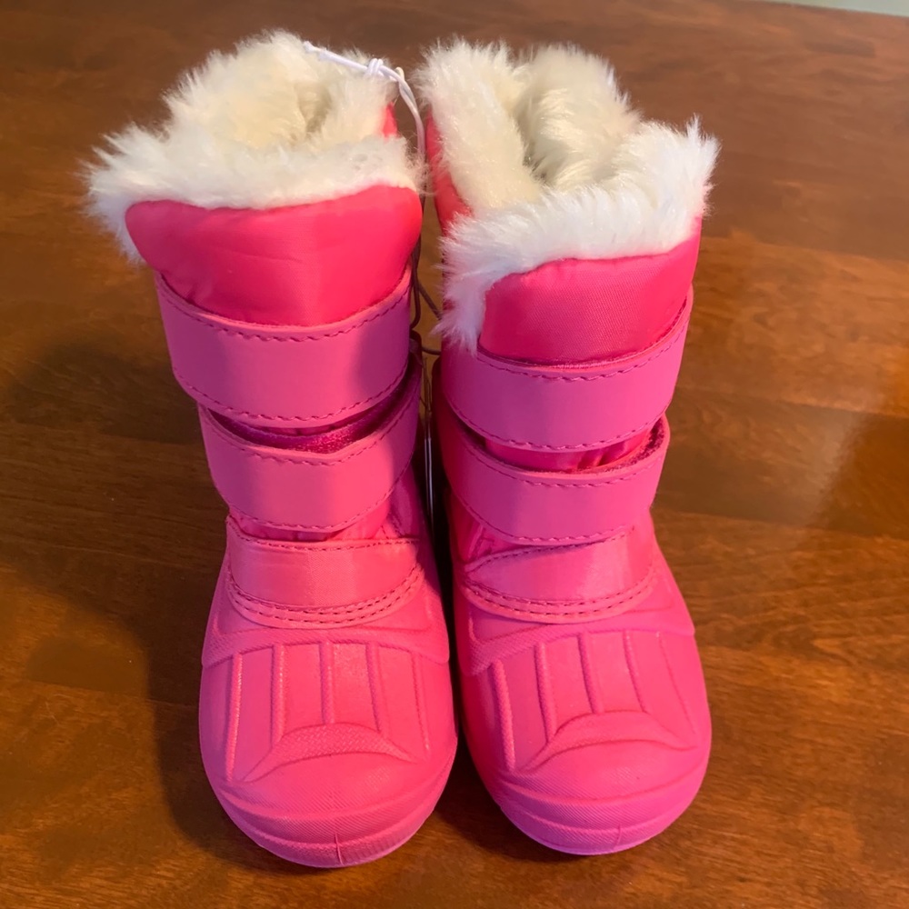 Cat & Jack Toddler Girls size 8 snow boots